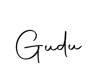 How to make Gudu name signature. Use Autography-DOLnW style for creating short signs online. This is the latest handwritten sign. Gudu signature style 10 images and pictures png