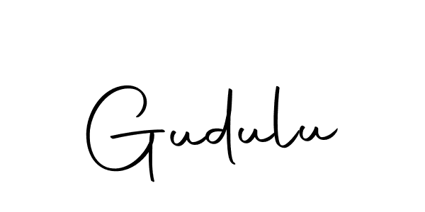 Make a beautiful signature design for name Gudulu. Use this online signature maker to create a handwritten signature for free. Gudulu signature style 10 images and pictures png