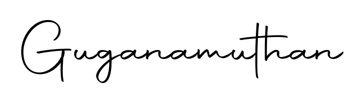 Quickly download Guganamuthan name signature in high-resolution PNG using Autography-DOLnW style. Ready to insert into PDFs and online applications. Guganamuthan signature style 10 images and pictures png