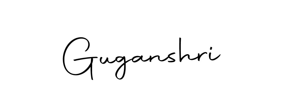 You should practise on your own different ways (Autography-DOLnW) to write your name (Guganshri) in signature. don't let someone else do it for you. Guganshri signature style 10 images and pictures png