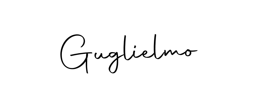 Make a beautiful signature design for name Guglielmo. With this signature (Autography-DOLnW) style, you can create a handwritten signature for free. Guglielmo signature style 10 images and pictures png