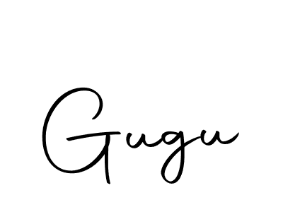 if you are searching for the best signature style for your name Gugu. so please give up your signature search. here we have designed multiple signature styles  using Autography-DOLnW. Gugu signature style 10 images and pictures png