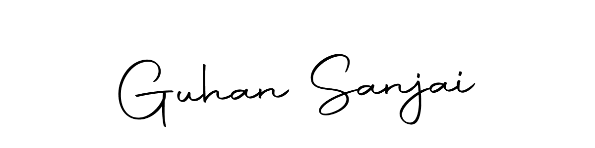 Design your own signature with our free online signature maker. With this signature software, you can create a handwritten (Autography-DOLnW) signature for name Guhan Sanjai. Guhan Sanjai signature style 10 images and pictures png