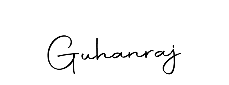 Make a beautiful signature design for name Guhanraj. Use this online signature maker to create a handwritten signature for free. Guhanraj signature style 10 images and pictures png