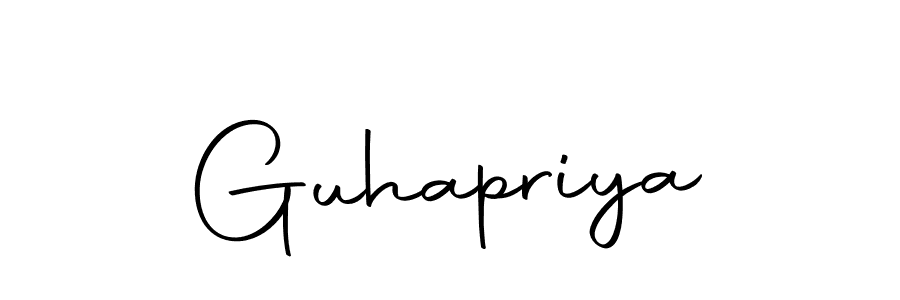 Similarly Autography-DOLnW is the best handwritten signature design. Signature creator online .You can use it as an online autograph creator for name Guhapriya. Guhapriya signature style 10 images and pictures png