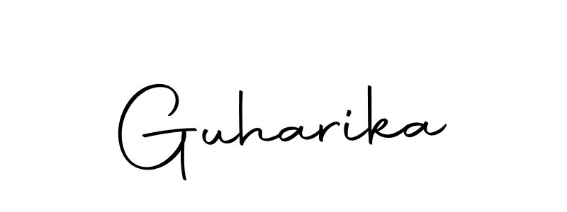 How to make Guharika signature? Autography-DOLnW is a professional autograph style. Create handwritten signature for Guharika name. Guharika signature style 10 images and pictures png