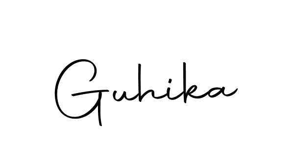 How to Draw Guhika signature style? Autography-DOLnW is a latest design signature styles for name Guhika. Guhika signature style 10 images and pictures png