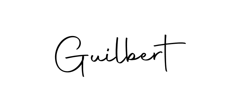 Guilbert stylish signature style. Best Handwritten Sign (Autography-DOLnW) for my name. Handwritten Signature Collection Ideas for my name Guilbert. Guilbert signature style 10 images and pictures png