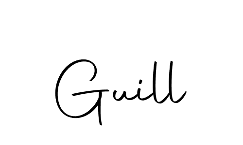 Also we have Guill name is the best signature style. Create professional handwritten signature collection using Autography-DOLnW autograph style. Guill signature style 10 images and pictures png