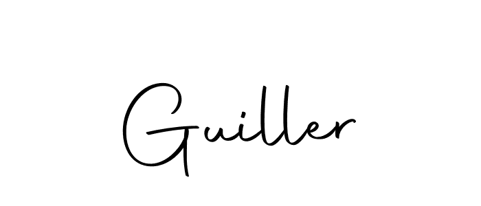 How to make Guiller signature? Autography-DOLnW is a professional autograph style. Create handwritten signature for Guiller name. Guiller signature style 10 images and pictures png
