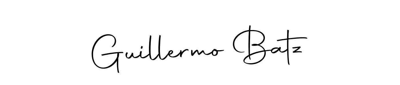 Make a beautiful signature design for name Guillermo Batz. With this signature (Autography-DOLnW) style, you can create a handwritten signature for free. Guillermo Batz signature style 10 images and pictures png