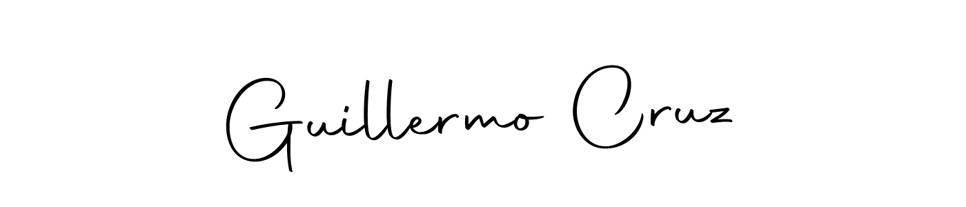 Autography-DOLnW is a professional signature style that is perfect for those who want to add a touch of class to their signature. It is also a great choice for those who want to make their signature more unique. Get Guillermo Cruz name to fancy signature for free. Guillermo Cruz signature style 10 images and pictures png
