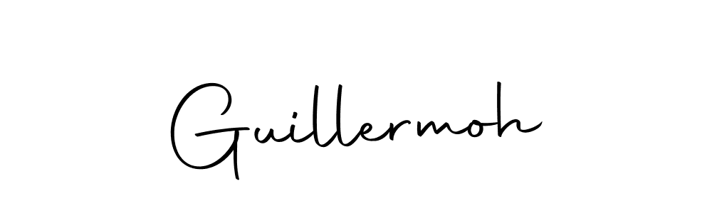 Once you've used our free online signature maker to create your best signature Autography-DOLnW style, it's time to enjoy all of the benefits that Guillermoh name signing documents. Guillermoh signature style 10 images and pictures png