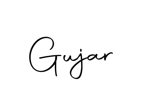 Create a beautiful signature design for name Gujar. With this signature (Autography-DOLnW) fonts, you can make a handwritten signature for free. Gujar signature style 10 images and pictures png