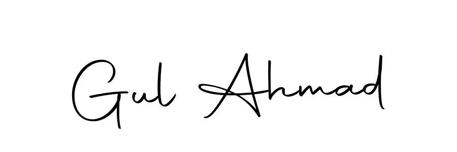 Make a beautiful signature design for name Gul Ahmad. With this signature (Autography-DOLnW) style, you can create a handwritten signature for free. Gul Ahmad signature style 10 images and pictures png