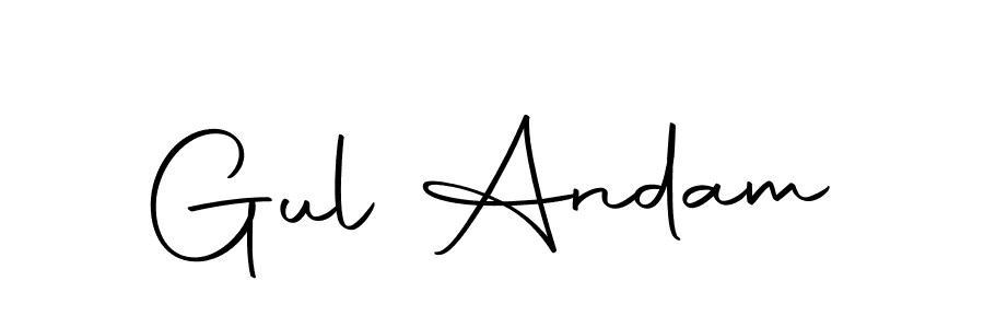 Gul Andam stylish signature style. Best Handwritten Sign (Autography-DOLnW) for my name. Handwritten Signature Collection Ideas for my name Gul Andam. Gul Andam signature style 10 images and pictures png