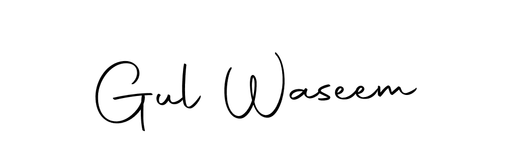 You should practise on your own different ways (Autography-DOLnW) to write your name (Gul Waseem) in signature. don't let someone else do it for you. Gul Waseem signature style 10 images and pictures png