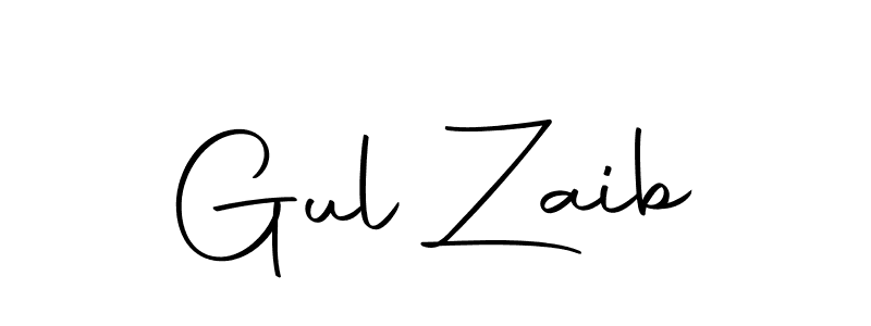 Make a beautiful signature design for name Gul Zaib. With this signature (Autography-DOLnW) style, you can create a handwritten signature for free. Gul Zaib signature style 10 images and pictures png