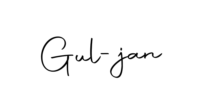 Gul-jan stylish signature style. Best Handwritten Sign (Autography-DOLnW) for my name. Handwritten Signature Collection Ideas for my name Gul-jan. Gul-jan signature style 10 images and pictures png