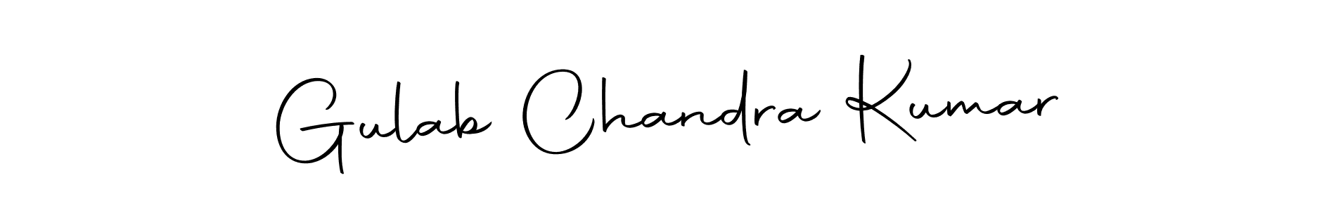 Create a beautiful signature design for name Gulab Chandra Kumar. With this signature (Autography-DOLnW) fonts, you can make a handwritten signature for free. Gulab Chandra Kumar signature style 10 images and pictures png