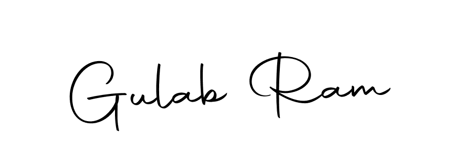 Autography-DOLnW is a professional signature style that is perfect for those who want to add a touch of class to their signature. It is also a great choice for those who want to make their signature more unique. Get Gulab Ram name to fancy signature for free. Gulab Ram signature style 10 images and pictures png