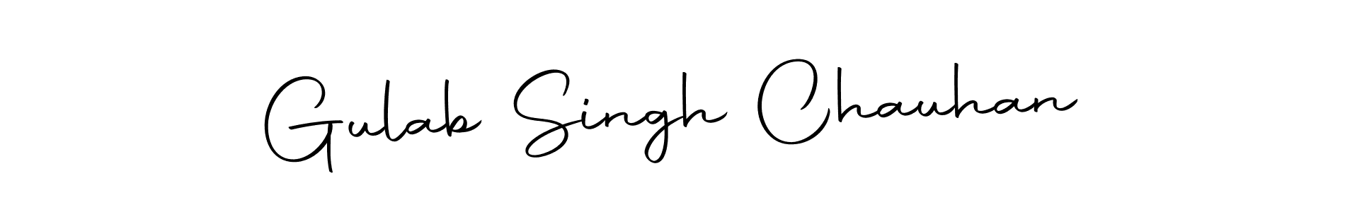 Make a beautiful signature design for name Gulab Singh Chauhan. With this signature (Autography-DOLnW) style, you can create a handwritten signature for free. Gulab Singh Chauhan signature style 10 images and pictures png