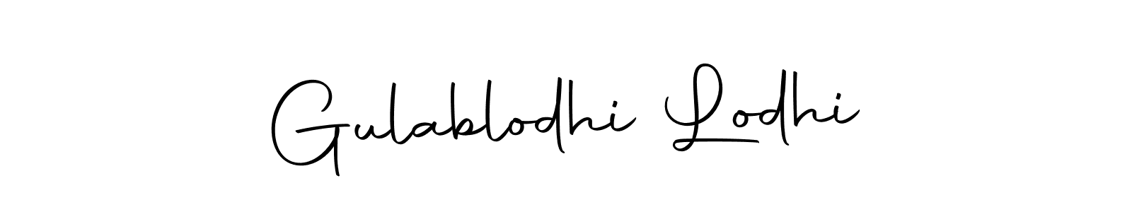 Autography-DOLnW is a professional signature style that is perfect for those who want to add a touch of class to their signature. It is also a great choice for those who want to make their signature more unique. Get Gulablodhi Lodhi name to fancy signature for free. Gulablodhi Lodhi signature style 10 images and pictures png