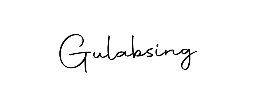 Make a beautiful signature design for name Gulabsing. Use this online signature maker to create a handwritten signature for free. Gulabsing signature style 10 images and pictures png