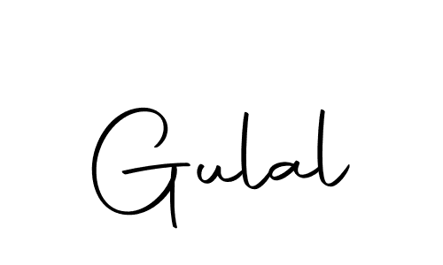 Make a beautiful signature design for name Gulal. With this signature (Autography-DOLnW) style, you can create a handwritten signature for free. Gulal signature style 10 images and pictures png