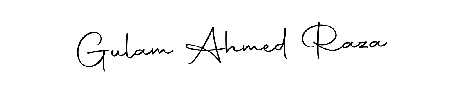 Here are the top 10 professional signature styles for the name Gulam Ahmed Raza. These are the best autograph styles you can use for your name. Gulam Ahmed Raza signature style 10 images and pictures png