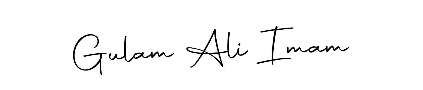 You can use this online signature creator to create a handwritten signature for the name Gulam Ali Imam. This is the best online autograph maker. Gulam Ali Imam signature style 10 images and pictures png