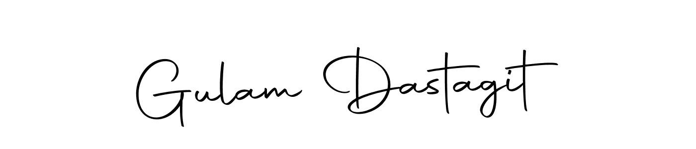 Design your own signature with our free online signature maker. With this signature software, you can create a handwritten (Autography-DOLnW) signature for name Gulam Dastagit. Gulam Dastagit signature style 10 images and pictures png