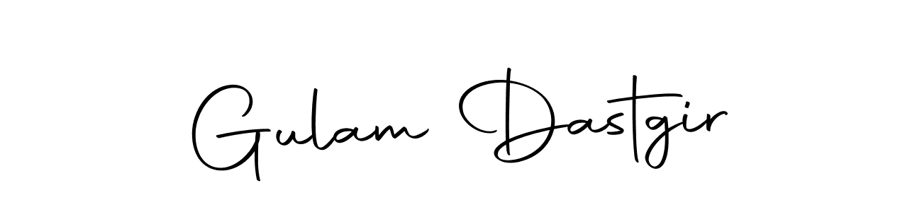 Similarly Autography-DOLnW is the best handwritten signature design. Signature creator online .You can use it as an online autograph creator for name Gulam Dastgir. Gulam Dastgir signature style 10 images and pictures png