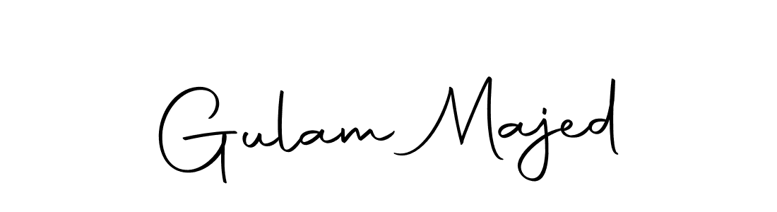 Also we have Gulam Majed name is the best signature style. Create professional handwritten signature collection using Autography-DOLnW autograph style. Gulam Majed signature style 10 images and pictures png