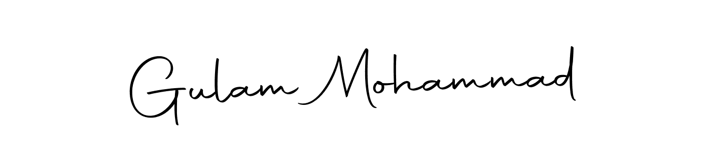 It looks lik you need a new signature style for name Gulam Mohammad. Design unique handwritten (Autography-DOLnW) signature with our free signature maker in just a few clicks. Gulam Mohammad signature style 10 images and pictures png