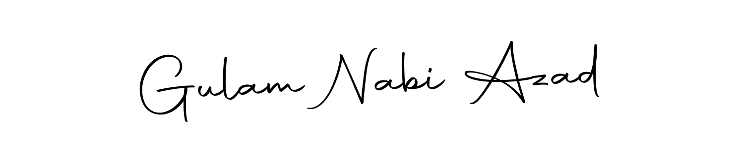 Create a beautiful signature design for name Gulam Nabi Azad. With this signature (Autography-DOLnW) fonts, you can make a handwritten signature for free. Gulam Nabi Azad signature style 10 images and pictures png
