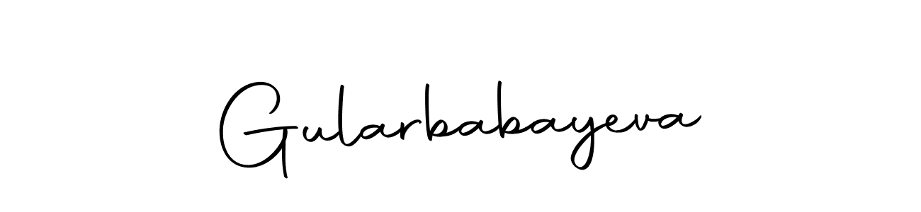 Also You can easily find your signature by using the search form. We will create Gularbabayeva name handwritten signature images for you free of cost using Autography-DOLnW sign style. Gularbabayeva signature style 10 images and pictures png