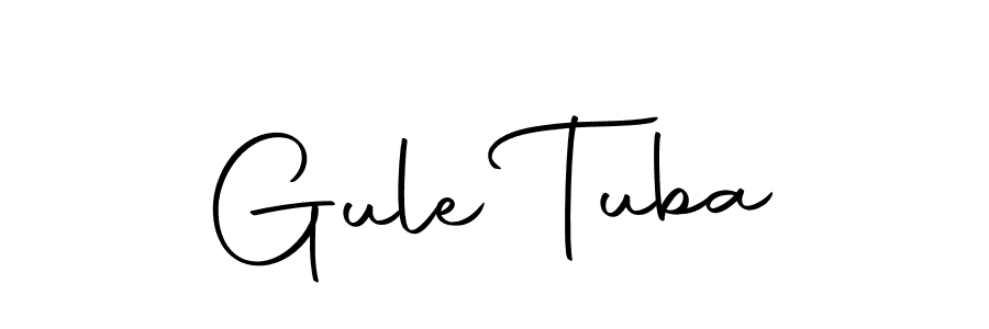 Use a signature maker to create a handwritten signature online. With this signature software, you can design (Autography-DOLnW) your own signature for name Gule Tuba. Gule Tuba signature style 10 images and pictures png