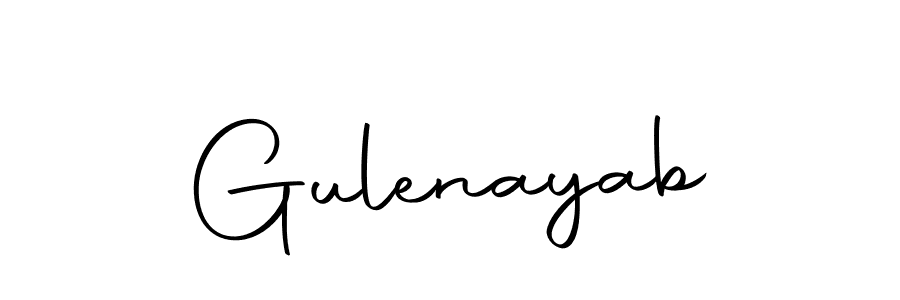 The best way (Autography-DOLnW) to make a short signature is to pick only two or three words in your name. The name Gulenayab include a total of six letters. For converting this name. Gulenayab signature style 10 images and pictures png