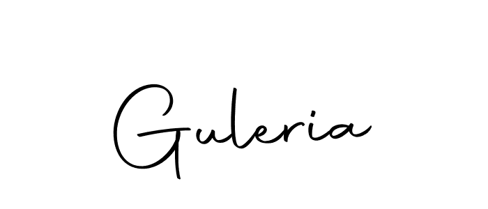 Make a beautiful signature design for name Guleria. With this signature (Autography-DOLnW) style, you can create a handwritten signature for free. Guleria signature style 10 images and pictures png