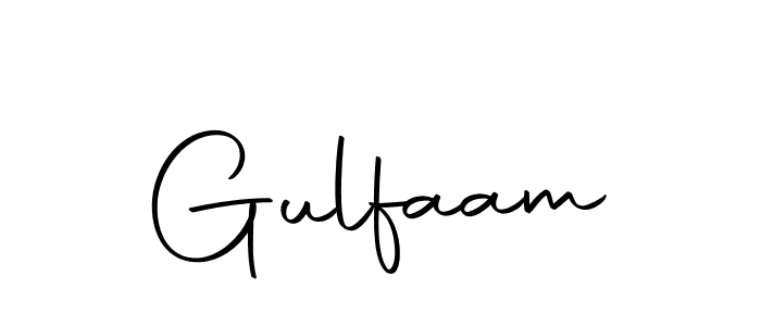 Make a beautiful signature design for name Gulfaam. With this signature (Autography-DOLnW) style, you can create a handwritten signature for free. Gulfaam signature style 10 images and pictures png
