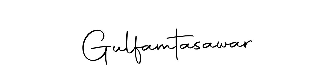 Create a beautiful signature design for name Gulfamtasawar. With this signature (Autography-DOLnW) fonts, you can make a handwritten signature for free. Gulfamtasawar signature style 10 images and pictures png