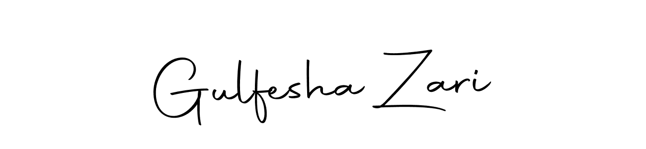 Gulfesha Zari stylish signature style. Best Handwritten Sign (Autography-DOLnW) for my name. Handwritten Signature Collection Ideas for my name Gulfesha Zari. Gulfesha Zari signature style 10 images and pictures png