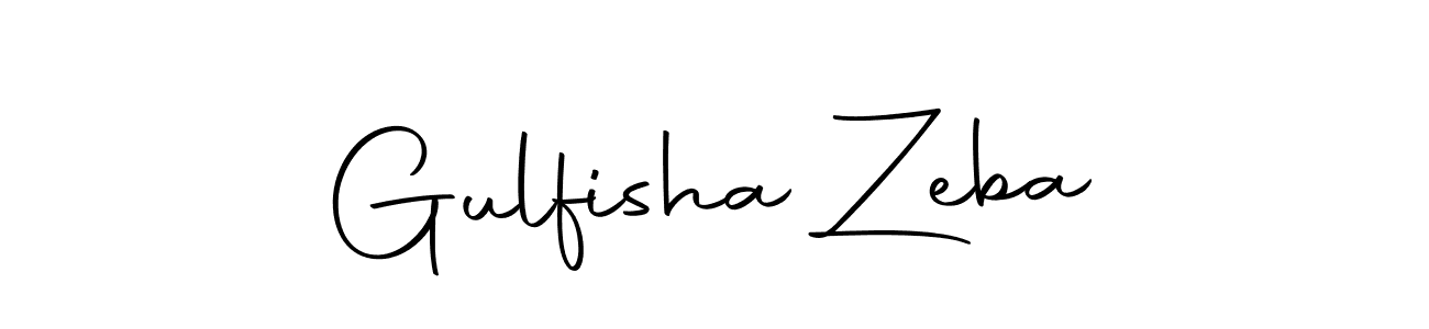 Use a signature maker to create a handwritten signature online. With this signature software, you can design (Autography-DOLnW) your own signature for name Gulfisha Zeba. Gulfisha Zeba signature style 10 images and pictures png