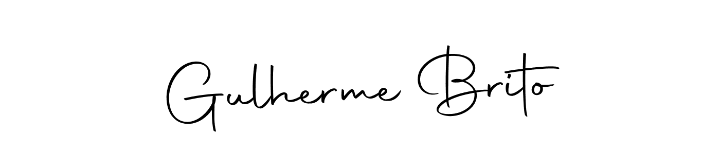 You can use this online signature creator to create a handwritten signature for the name Gulherme Brito. This is the best online autograph maker. Gulherme Brito signature style 10 images and pictures png