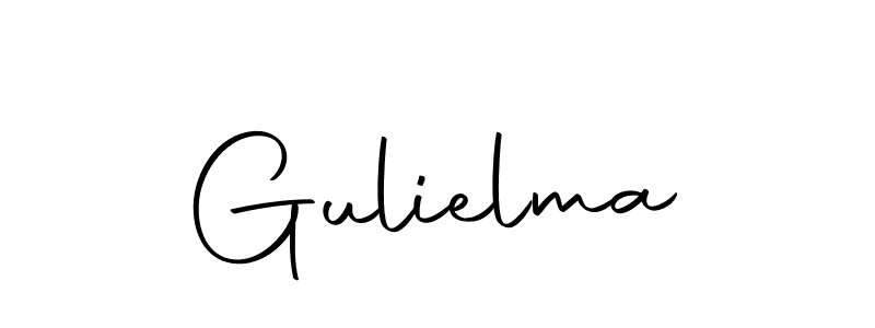 Gulielma stylish signature style. Best Handwritten Sign (Autography-DOLnW) for my name. Handwritten Signature Collection Ideas for my name Gulielma. Gulielma signature style 10 images and pictures png