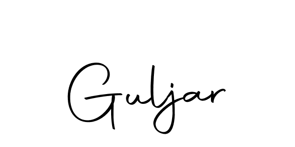 Create a beautiful signature design for name Guljar. With this signature (Autography-DOLnW) fonts, you can make a handwritten signature for free. Guljar signature style 10 images and pictures png