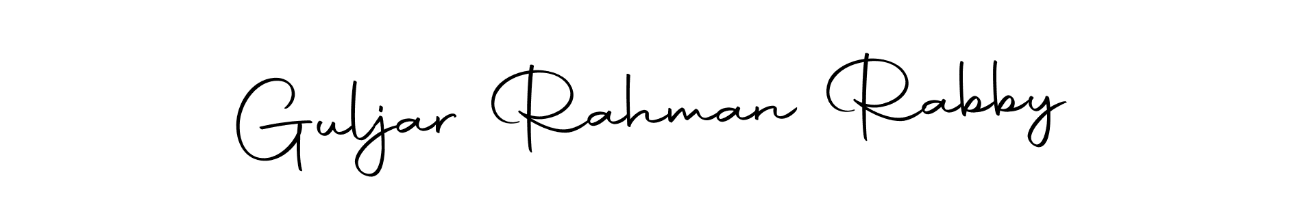 Once you've used our free online signature maker to create your best signature Autography-DOLnW style, it's time to enjoy all of the benefits that Guljar Rahman Rabby name signing documents. Guljar Rahman Rabby signature style 10 images and pictures png