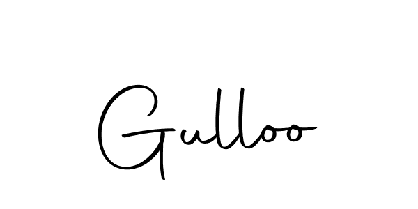 Design your own signature with our free online signature maker. With this signature software, you can create a handwritten (Autography-DOLnW) signature for name Gulloo. Gulloo signature style 10 images and pictures png
