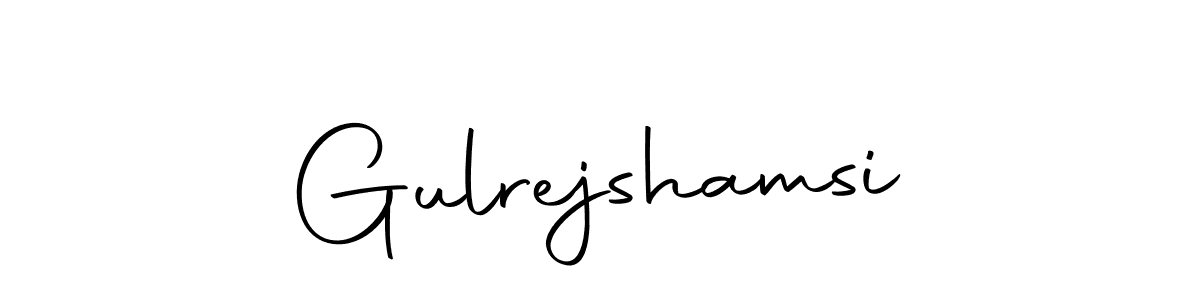 You should practise on your own different ways (Autography-DOLnW) to write your name (Gulrejshamsi) in signature. don't let someone else do it for you. Gulrejshamsi signature style 10 images and pictures png